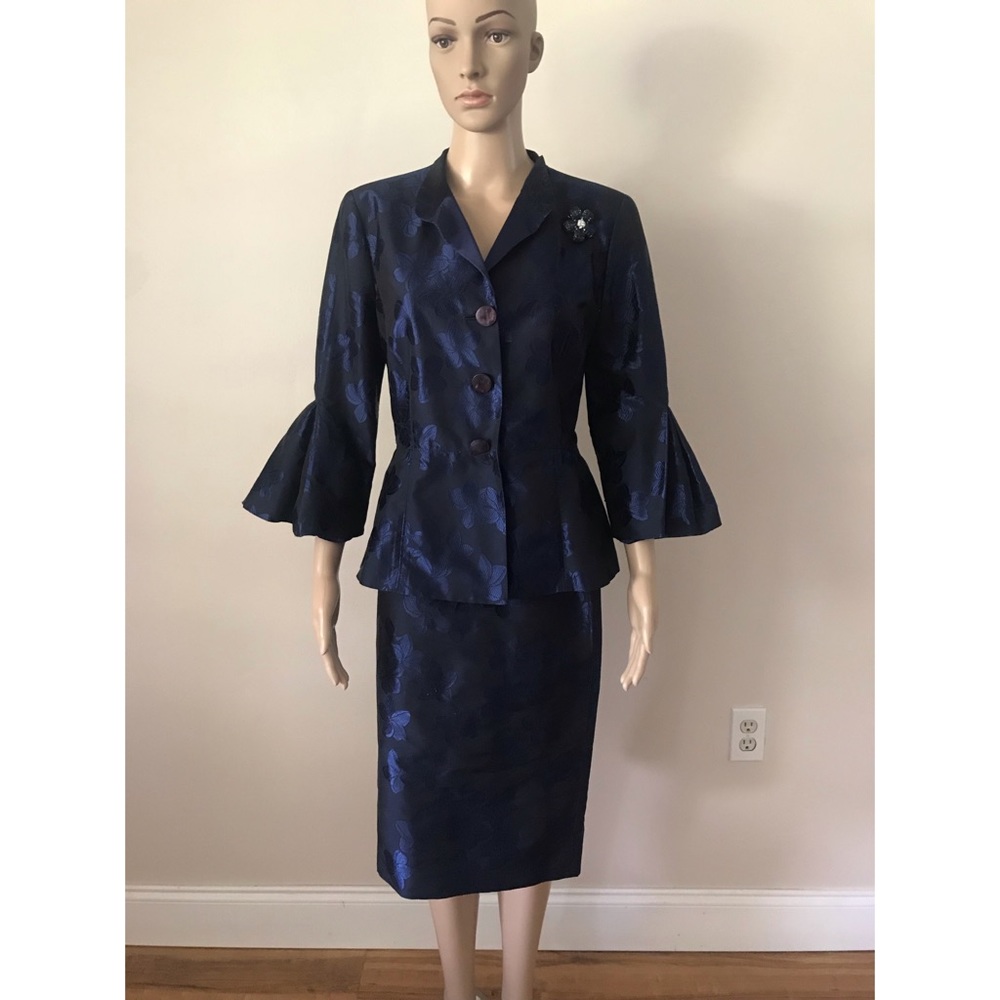 Armani Collezioni Brocade Jacket and Skirt